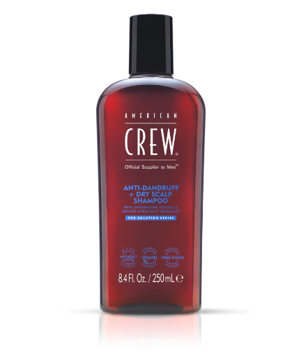 American Crew – Anti-Dandruff + Dry Scalp Shampoo (250ml)