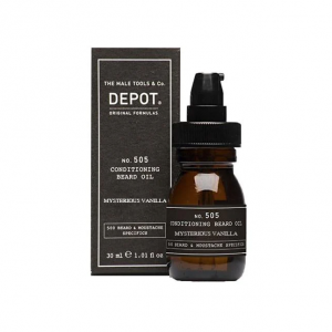 Depot - Beard & Moustache Specifics - No. 505 Conditioning Beard Oil - Mysterious Vanilla (30ml)