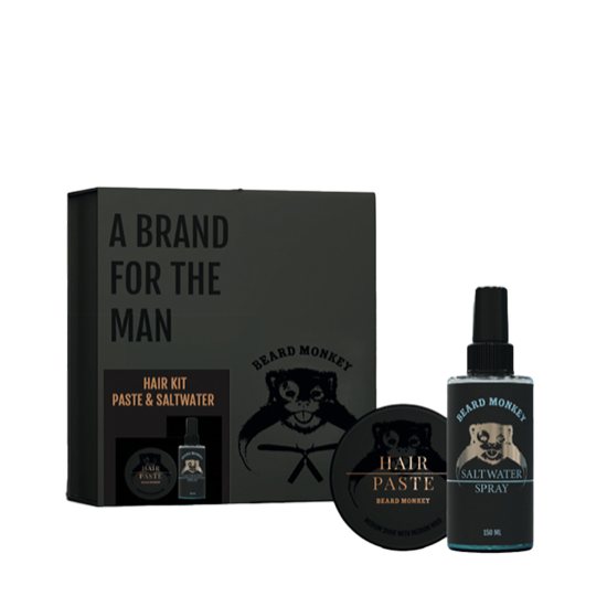 Beard Monkey – Hair Kit –  Hair Paste – Gjafaaskja